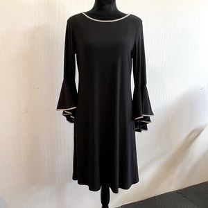 Black dress with rhinestone accents!